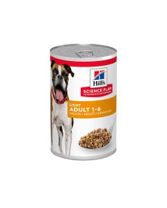 Hill's Science Plan Light Medium Adult Canned Dog Food - 370 g