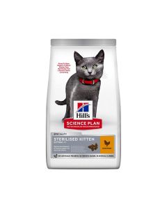 Hill's Science Plan with Chicken Sterilized Kitten Dry Food - 1.5 kg