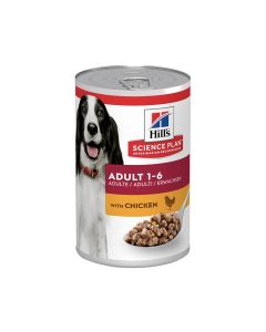 Hill's Science Plan Adult Dog Food with Chicken - 370g