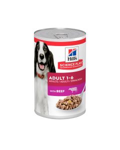 Hill's Science Plan Beef Canned Adult Dog Food - 370 g