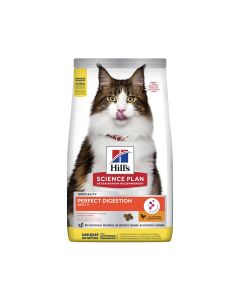 Hill's Science Plan Perfect Digestion Chicken & Brown Rice Dry Cat Food