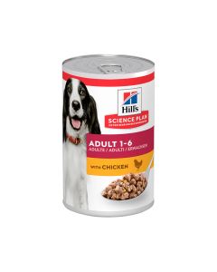 Hills Science Plan with Chicken Adult Dog Canned Food  - 370 g