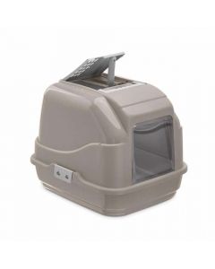 Imac Easy Cat Hooded Cat Litter Box - 50L x 40W x 40H cm