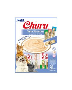 Inaba Churu Cat Tuna Varieties, 14g x 20 Tubes