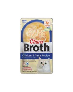 Inaba Churu Broth Chicken and Tuna Recipe Cat Treats - 40 g