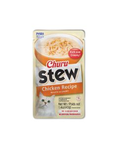 Inaba Churu Stew Chicken Recipe Lickable Cat Treats - 40 g