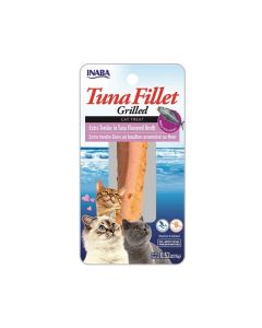 Inaba Grilled Tuna Fillet Extra Tender in Tuna Broth Cat Treat - 15 g