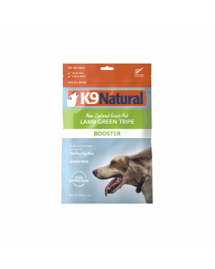 K9 Natural Freeze Dried Lamb Tripe Booster Dog Food Pouch