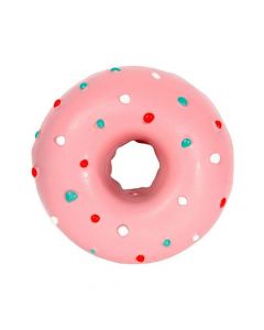 Karlie Latex Doggy Donut Dog Toy - Assorted Colors