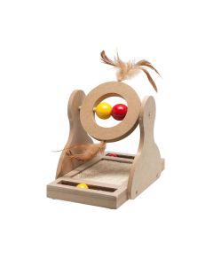 Karlie Tumbler Scratching Toy - 17L x 30W x 20H cm
