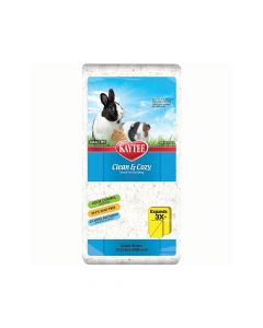 Kaytee Clean and Cozy Small Animal Bedding - White - 24.6 Liters (1500 cu inch)