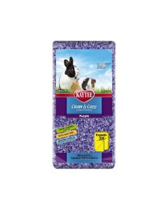 Kaytee Clean & Cozy Purple Small Animal Bedding - 24 L