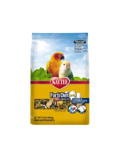 Kaytee Forti-Diet Pro Health Egg-Cite! Conure & Lovebird Food - 3 lbs