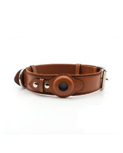 Keeptail Vegan Leather Dog Collar - Brown