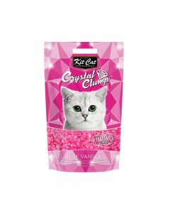 Kit Cat Crystal Clump Pink Vanilla Cat Litter, 4L