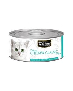 Kit Cat Deboned Chicken Classic Aspic Canned Cat Food - 80 g