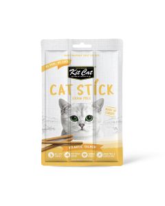 Kit Cat Grain Free Cat Stick Atlantic Salmon Cat Treats - 15 g