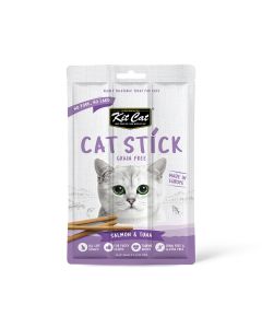 Kit Cat Grain Free Cat Stick Salmon and Tuna Cat Treats - 15 g