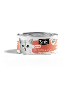 Kit Cat Gravy Chicken & Salmon Wet Cat Food, 70g