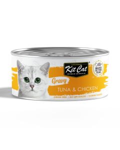 Kit Cat Gravy Tuna and Chicken Wet Cat Food - 70 g