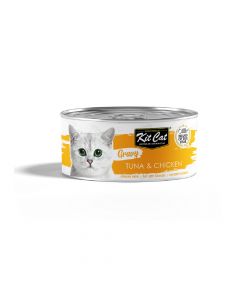 Kit Cat Gravy Tuna & Chicken Wet Cat Food, 70g