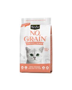 Kit Cat No Grain Chicken And Salmon Dry Cat Food - 1 Kg
