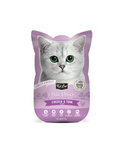 Kit Cat Petite Chicken and Tuna in Aspic Cat Food Pouch - 70 g