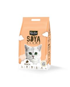 Kit Cat Soyabean Litter Soya Clump Peach - 7L