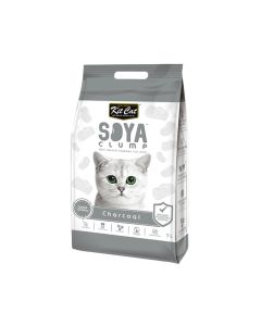 Kit Cat Soya Clump Soybean Litter Charcoal - 7L