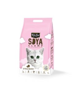 Kit Cat Soybean Litter Soya Clump Strawberry, 7L
