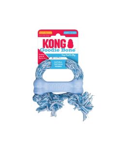 Kong Goodie Bone with Rope Dog Toy - XSmall