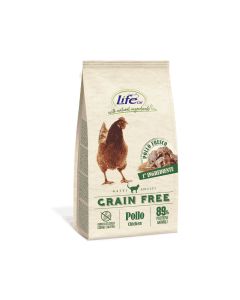 Life Cat Grain Free Chicken and Potatoes Dry Cat Food - 1.5 kg