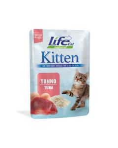 Life Cat Natural Tuna Kitten Food Pouch - 70 g