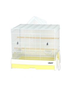 LillipHut Bird Cage 60, Yellow - 57L x 44W x 53H cm