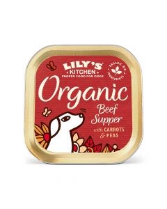 Lily's Kitchen Organic Beef Supper for Dogs - 150g