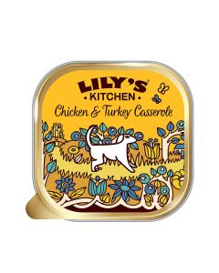 Lily's Kitchen Chicken & Turkey Casserole Wet Dog Food - 150 g