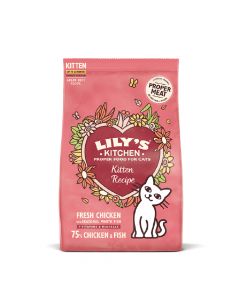 Lily's Kitchen Chicken & White Fish Kitten Dry Food - 800 g