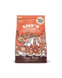 Lily's Kitchen Puppy Recipe with Chicken - Salmon & Peas Dry Dog Food - 1 Kg