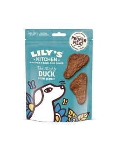 Lily's Kitchen The Mighty Duck Mini Jerky Dog Treats - 70 g 