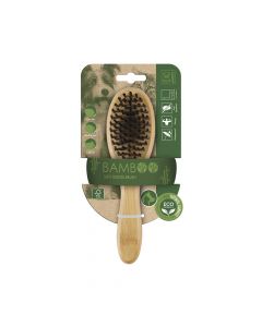 M-Pets Bamboo Soft Bristle Brush for Pets