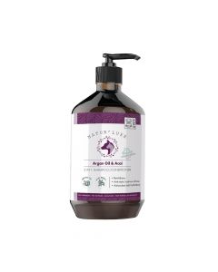 M-Pets Natur Luxe Argan Oil and Acai 2 in 1 Shampoo Conditioner - 500 ml