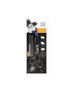 M-Pets Curved Grooming Steel Scissor for Pets