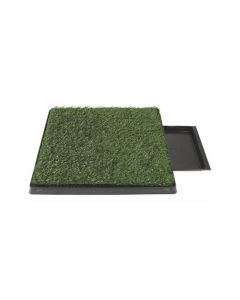 M-Pets Grass Mat Training Pad With Tray