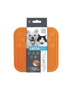 M-Pets Lecca Food Mat - Orange