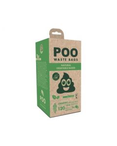 M-Pets Poo Waste Bags for Dogs - Mint Scented