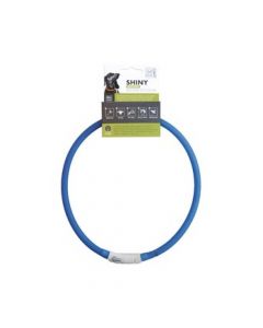 M-Pets Shiny Adjustable Silicon LED Dog Collar - 3 pcs