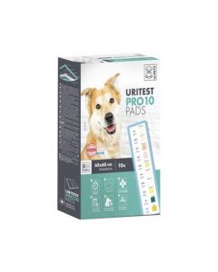 M-Pets Uritest Pro Tests Dog Training Pads - 10 Pads