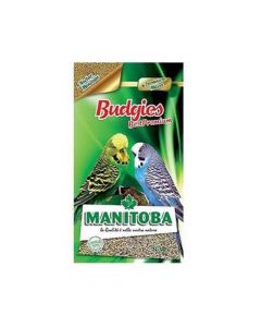 Manitoba Budgies Best Premium Bird Food, 1 Kg