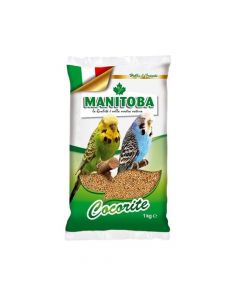 Manitoba Budgies Cocorite Food, 1 Kg