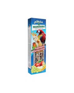 Manitoba Stick Parakeets Fruits Treats, 120g